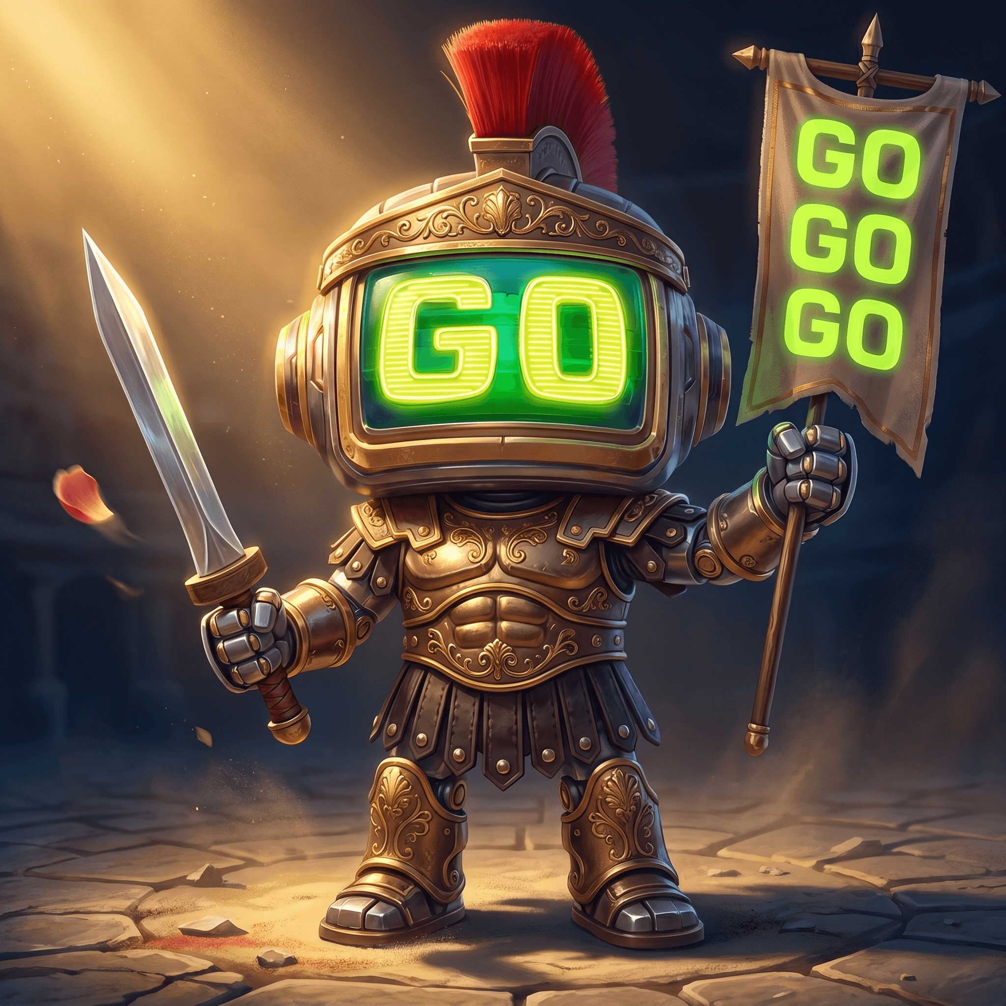 Mascot illustration: Siempre di GO GO GO